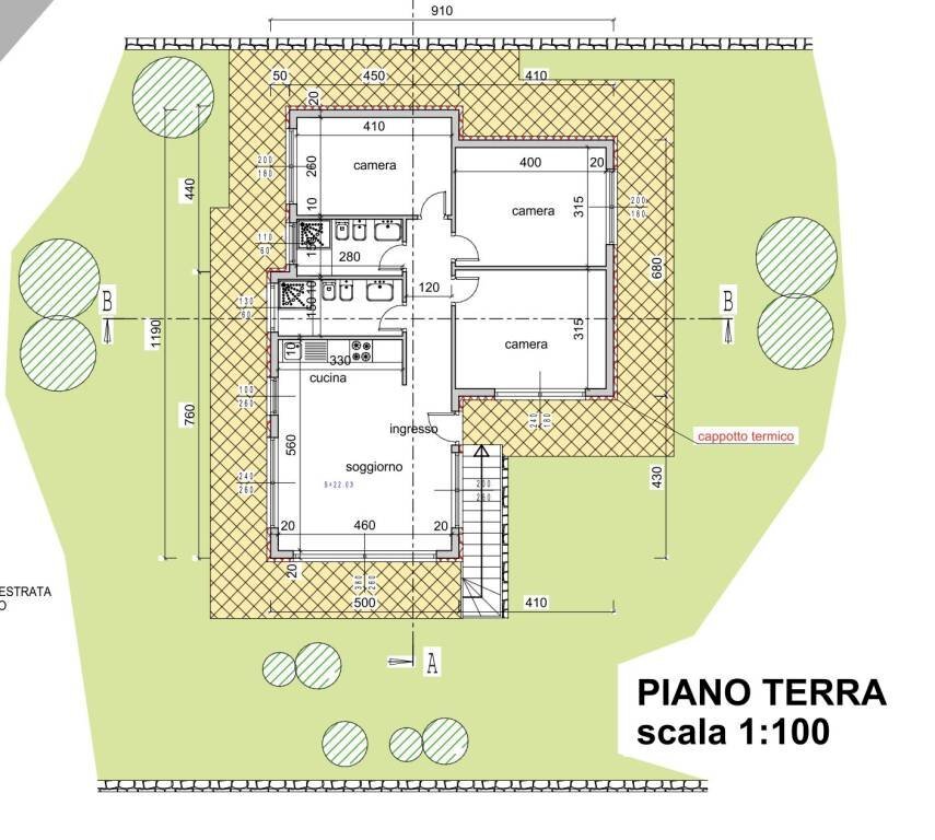 Planimetria - Terreno edificabile strada Mongioie, 9, Sanremo - foto 3