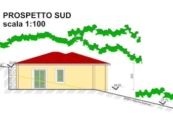 Planimetria - Terreno edificabile via Panizzi, Sanremo - foto 4