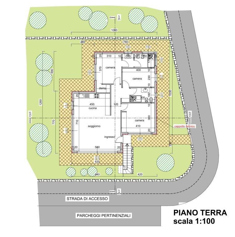 Planimetria - Terreno edificabile strada Mongioie, 7, Sanremo - foto 3
