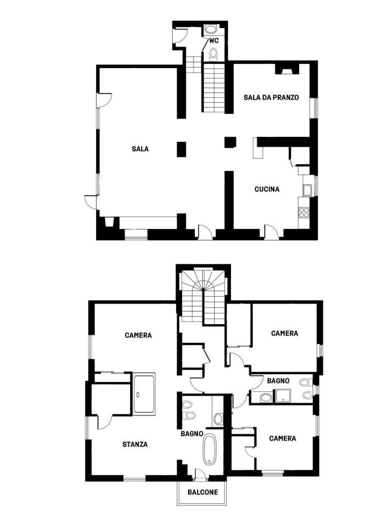 Villa Bordighera - planimetria 1