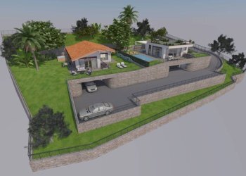 Planimetria - Terreno edificabile strada Mongioie, 9, Sanremo - foto 1