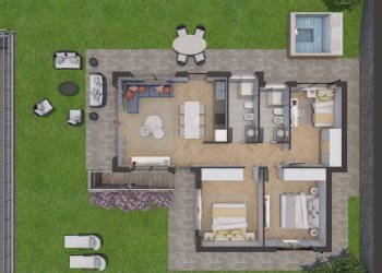 Planimetria - Terreno edificabile strada Mongioie, 9, Sanremo - foto 4