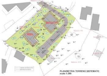 Planimetria - Terreno edificabile strada Mongioie, 9, Sanremo - foto 8