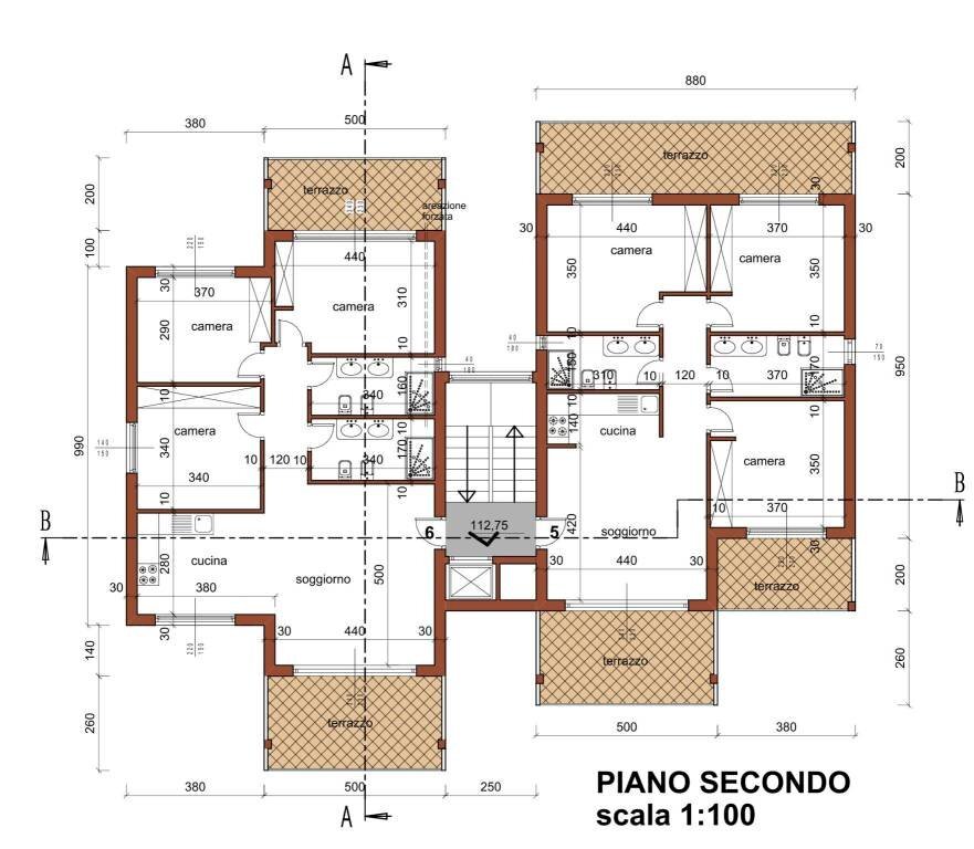 Planimetria - Terreno edificabile via Edmondo De Amicis, 90, Sanremo - foto 2