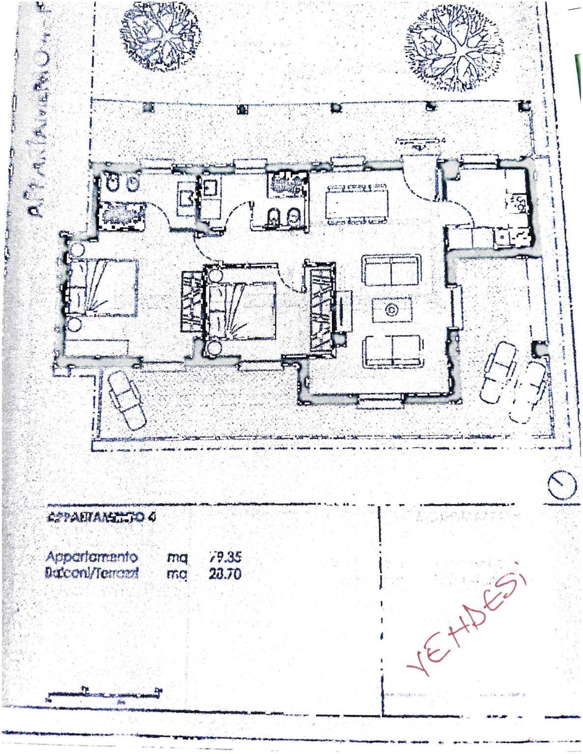 Appartamento corso Giuseppe Mazzini, 497, Sanremo - planimetria 1
