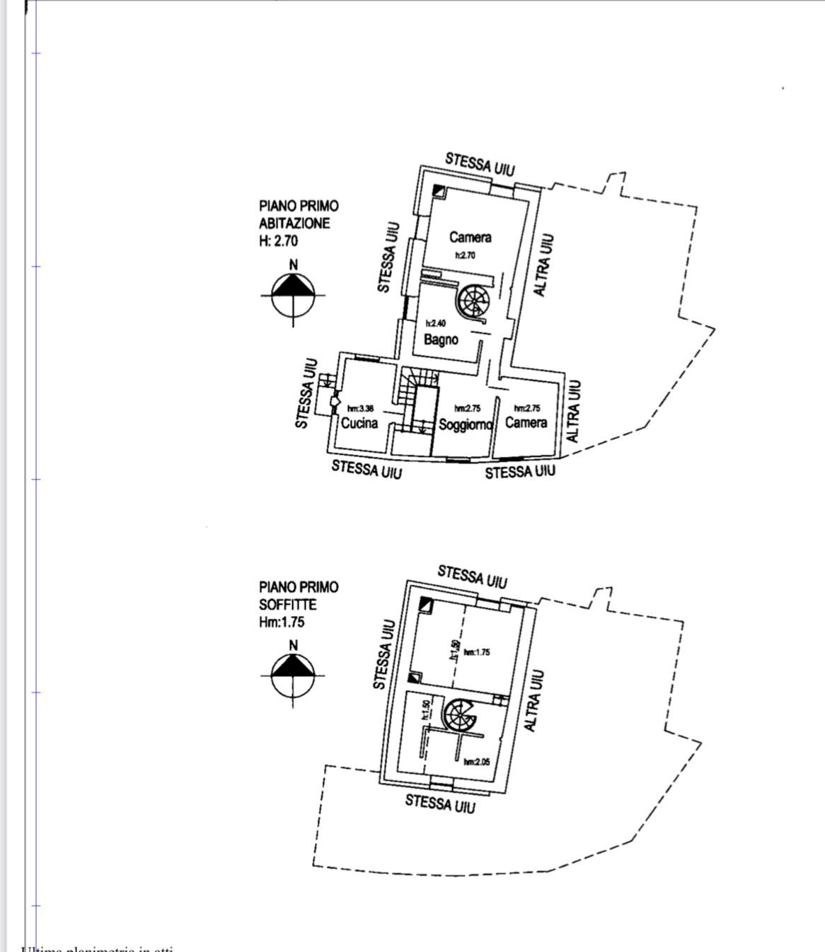 Terraced Villa Località Pian Rosso, 16, Andora - floor plans 1
