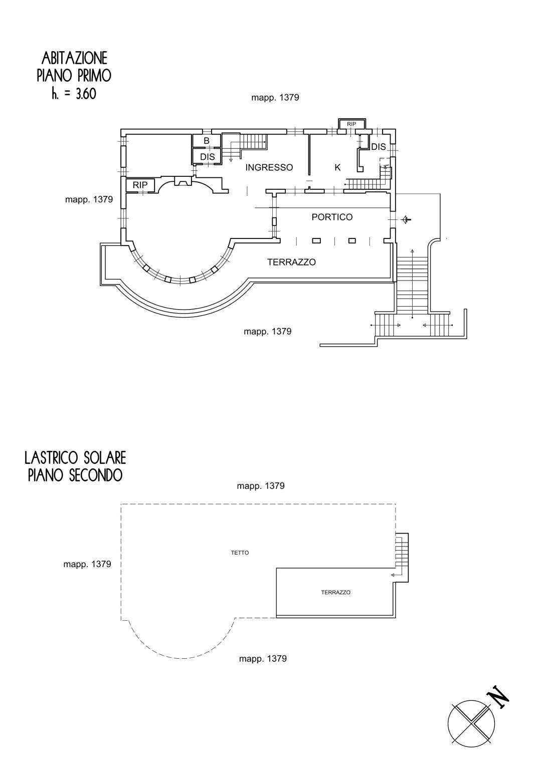 Villa corso Montecarlo, 27, Ventimiglia - planimetria 1