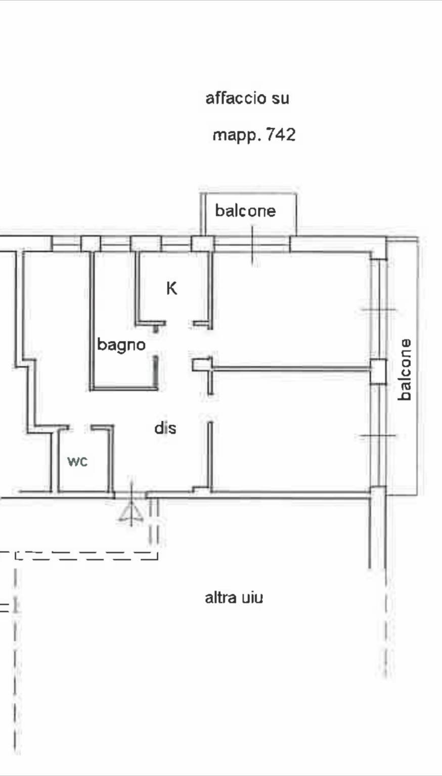 Appartamento corso Felice Cavallotti, 84, Sanremo - planimetria 1