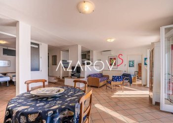 Salone - Appartamento via Aurelia, Cipressa - foto 5