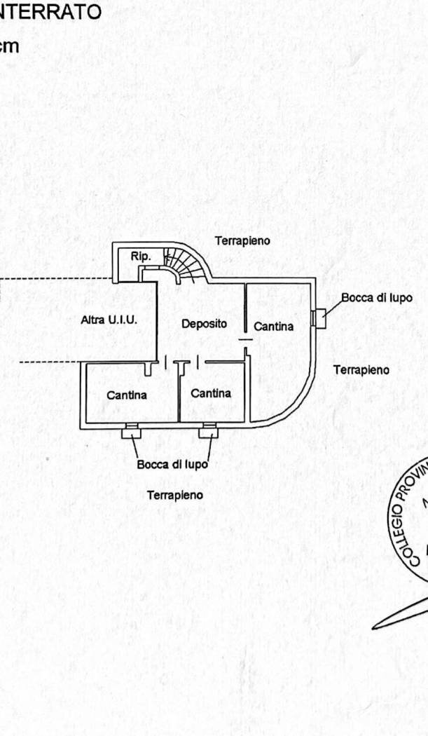 Villa Vallecrosia - planimetria 1