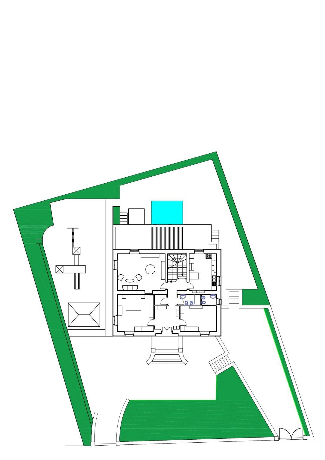 Villa via Roma, 10, Vetralla - planimetria 1