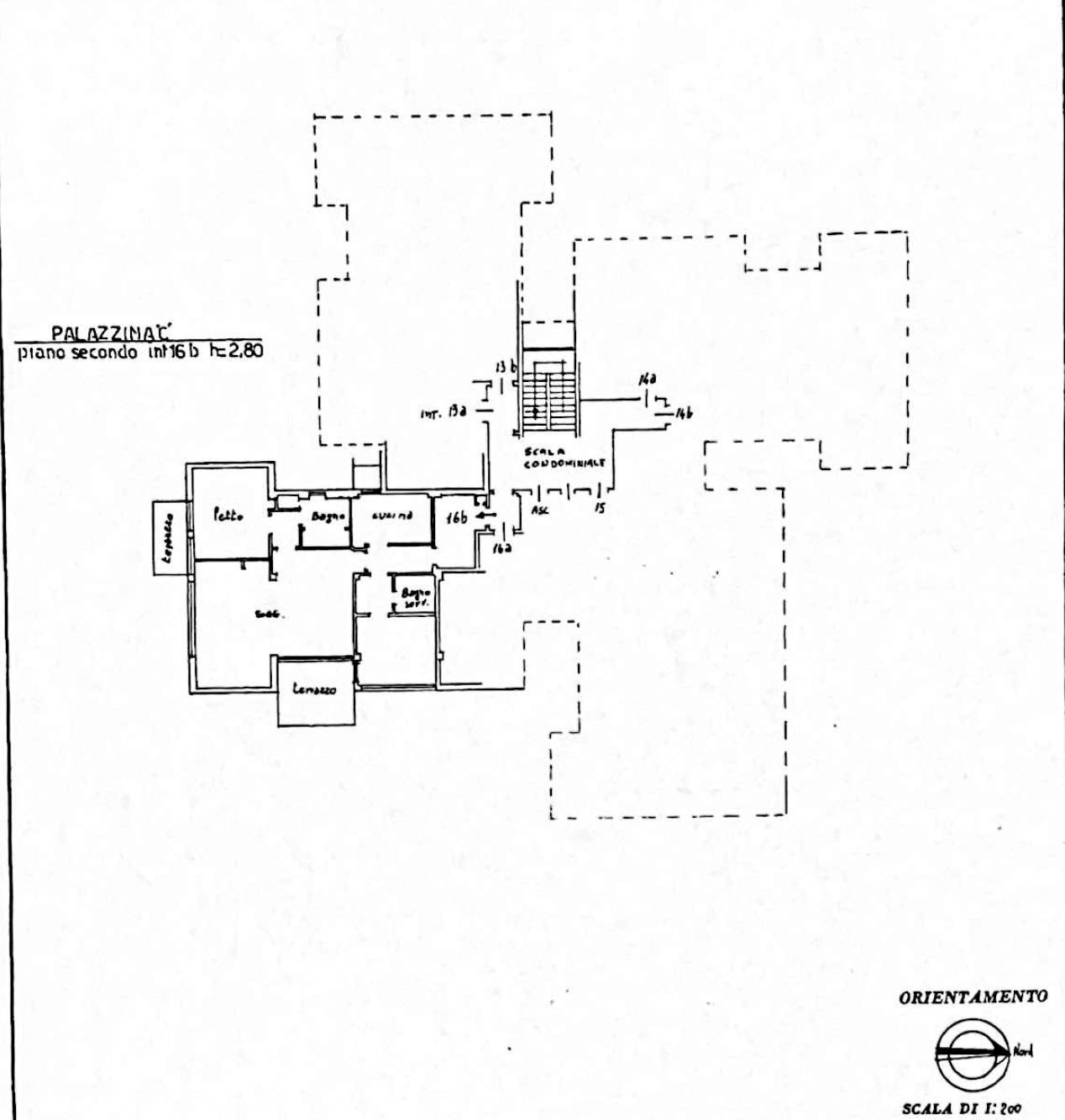 Three-room apartment viale Giosuè Carducci, 15, Sanremo - floor plans 1