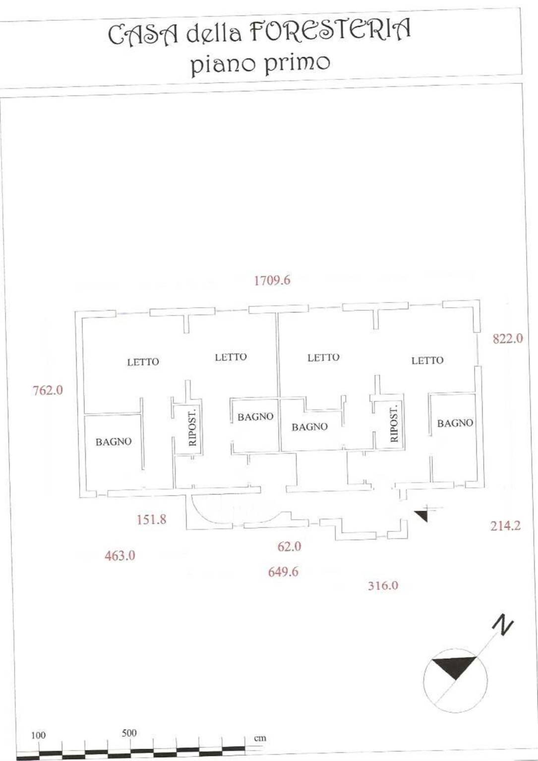 Villa via del Casale della Crescenza, 12, Roma (zona Cassia) - planimetria 1