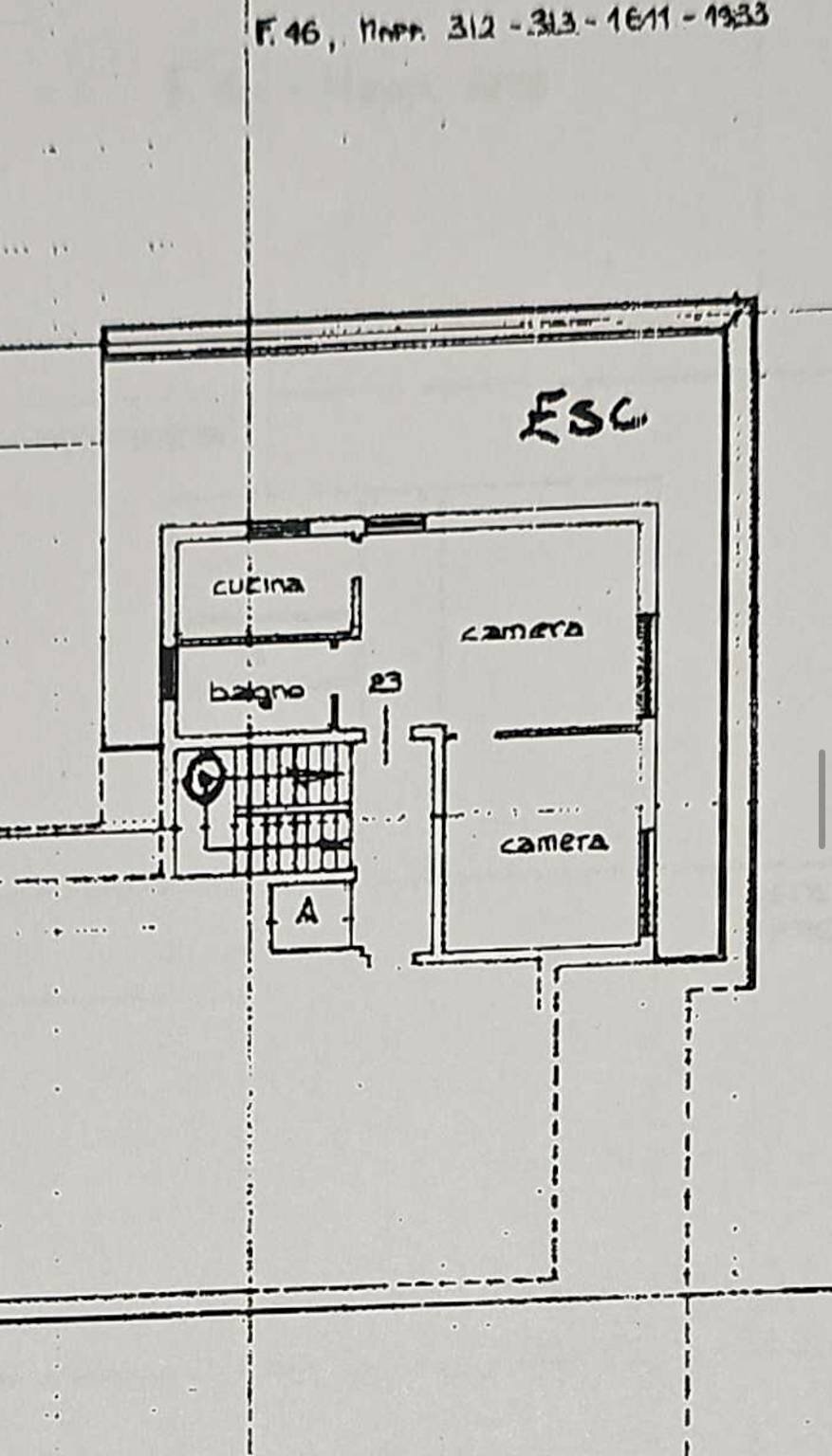 Attico strada Privata Peiranze, 22, Sanremo - planimetria 1