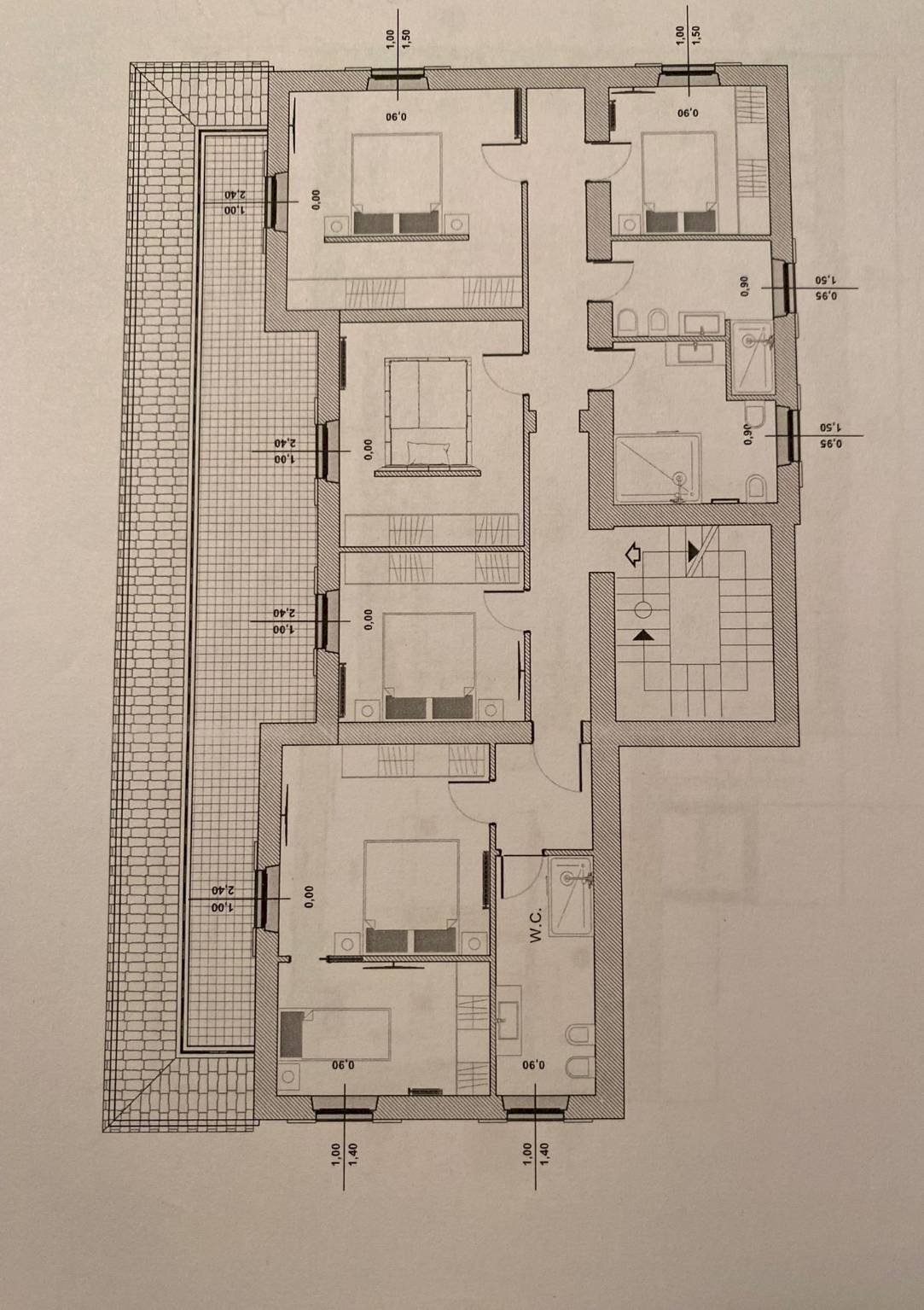Villa viale Roma, 10, Santa Marinella - planimetria 1