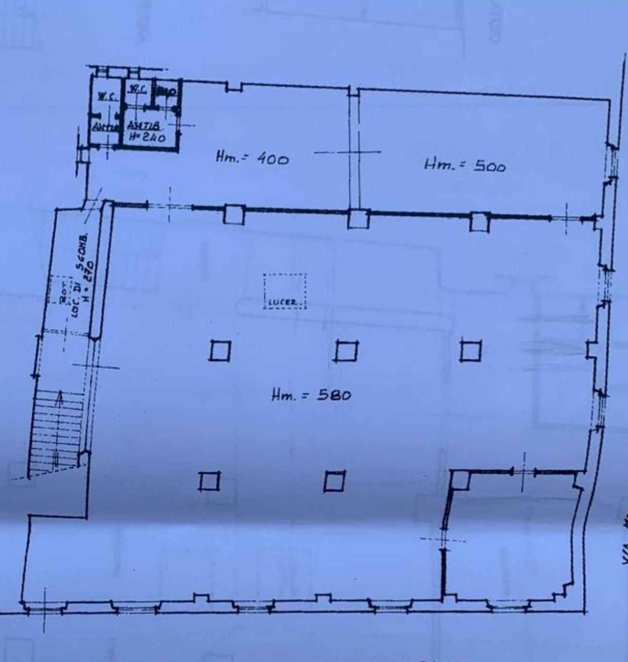 Attività Commerciale via dei Lanzi, Livorno - planimetria 1