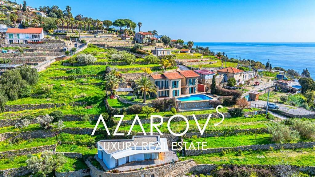 Vista - Villa via della Cava, 31, Bordighera - photo 1