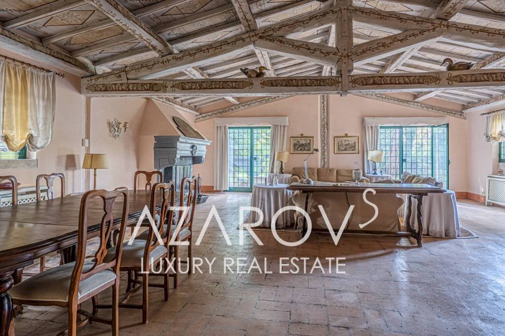 Salone - Villa via del Casale della Crescenza, 12, Roma (zona Cassia) - foto 3