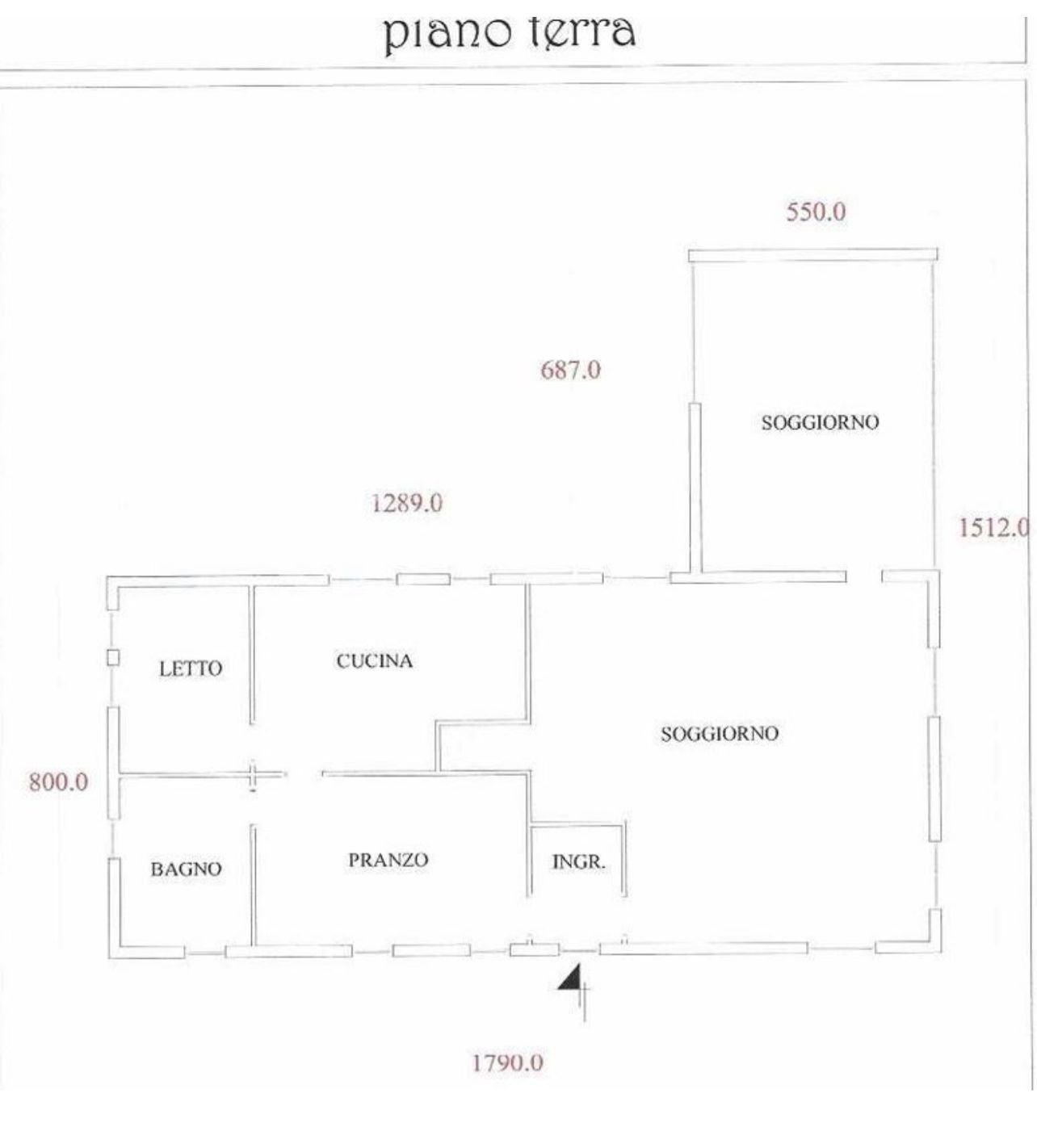 Villa via del Casale della Crescenza, 12, Roma (zona Cassia) - planimetria 1