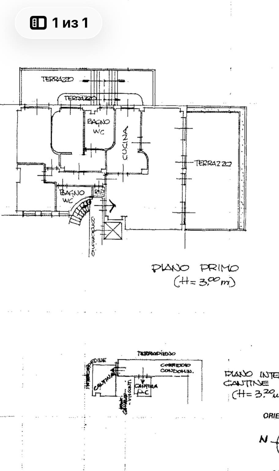 Quadrilocale Lungomare Imperatrice, 124, Sanremo - planimetria 1