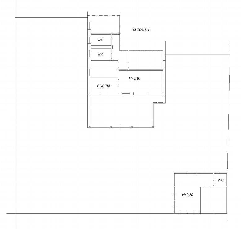 Villa via Campo la Mola, 38, San Felice Circeo - planimetria 1
