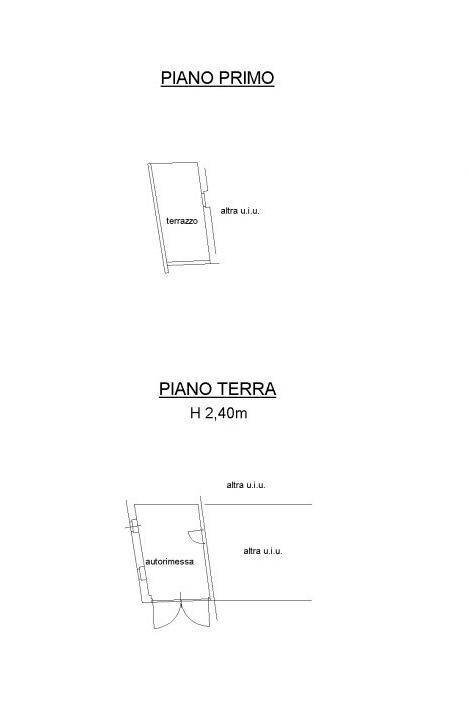 Villa via del Teatro, Bra - planimetria 1