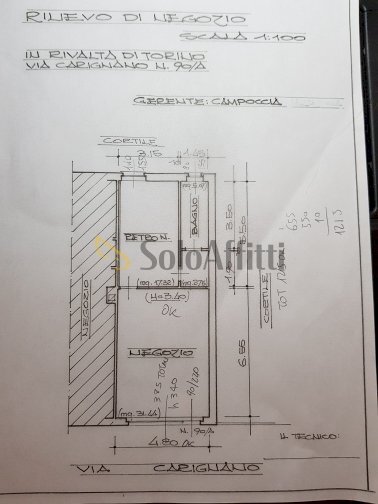 planimetria.jpg - Locale Commerciale Via Carignano, Rivalta di Torino - foto 2