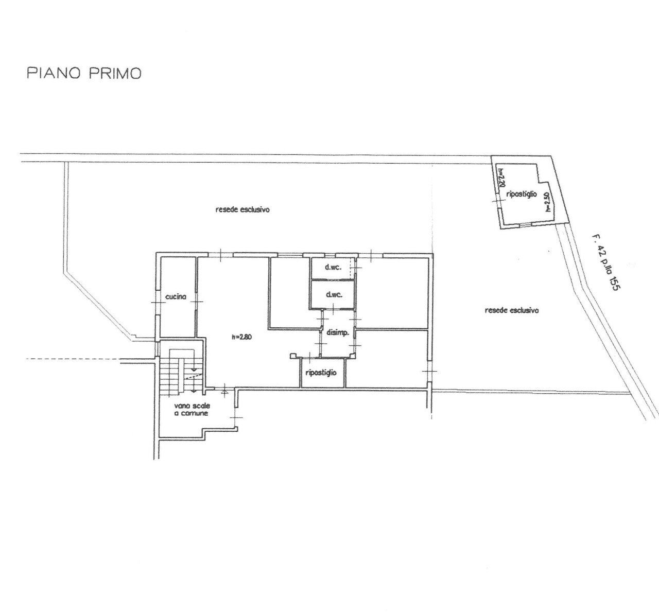 planimetria - Apartment Via del Bisenzio, Vernio - floor plans 1