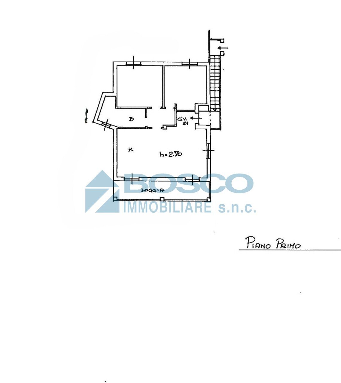20260401194952027_0001.jpg - Quadrilocale Via Costa Santa Lucia 5, La Spezia - planimetria 1