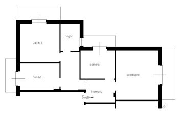 planimetria.jpg - Three-room apartment Rapallo - photo 12