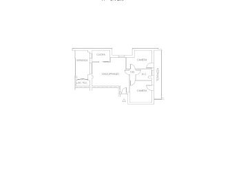 planimetria - Three-room apartment Via San Simplicio, Olbia - photo 14