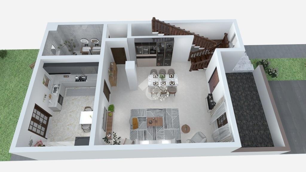 Villa a Schiera Via Piave, Robecco sul Naviglio - planimetria 1