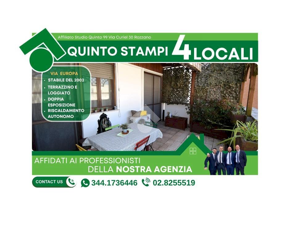 Four-room apartment Via Europa, Rozzano - photo 1