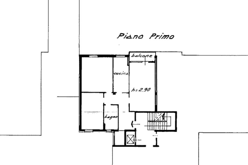 Appartamento via Matteotti, Sant'Ilario d'Enza - planimetria 1