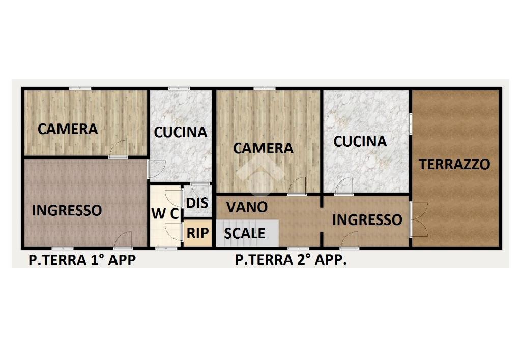 Appartamento Località Torre, Vobbia - planimetria 1
