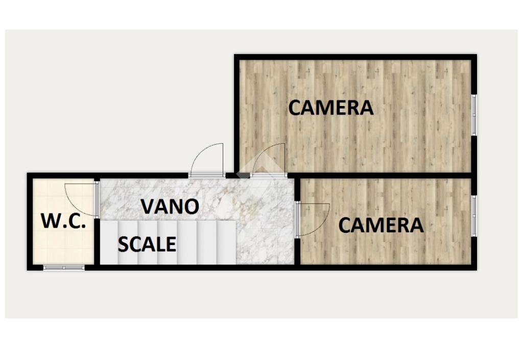 Apartment Località Torre, Vobbia - floor plans 1