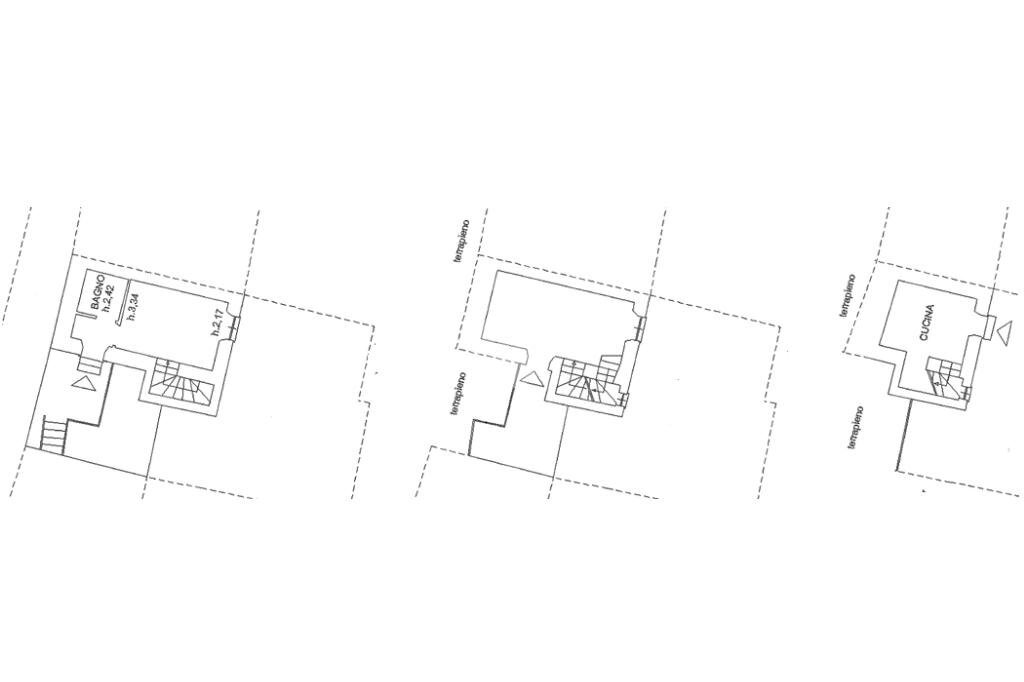 Villa Via Montepegli, Rapallo - floor plans 1