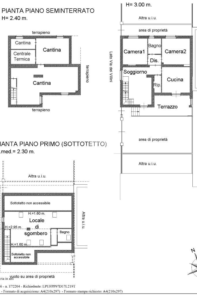 Villa Via Dei Villini, Beinasco - floor plans 1