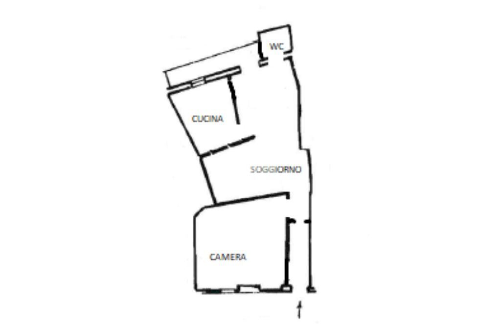 Trilocale Via arduino, Ivrea - planimetria 1