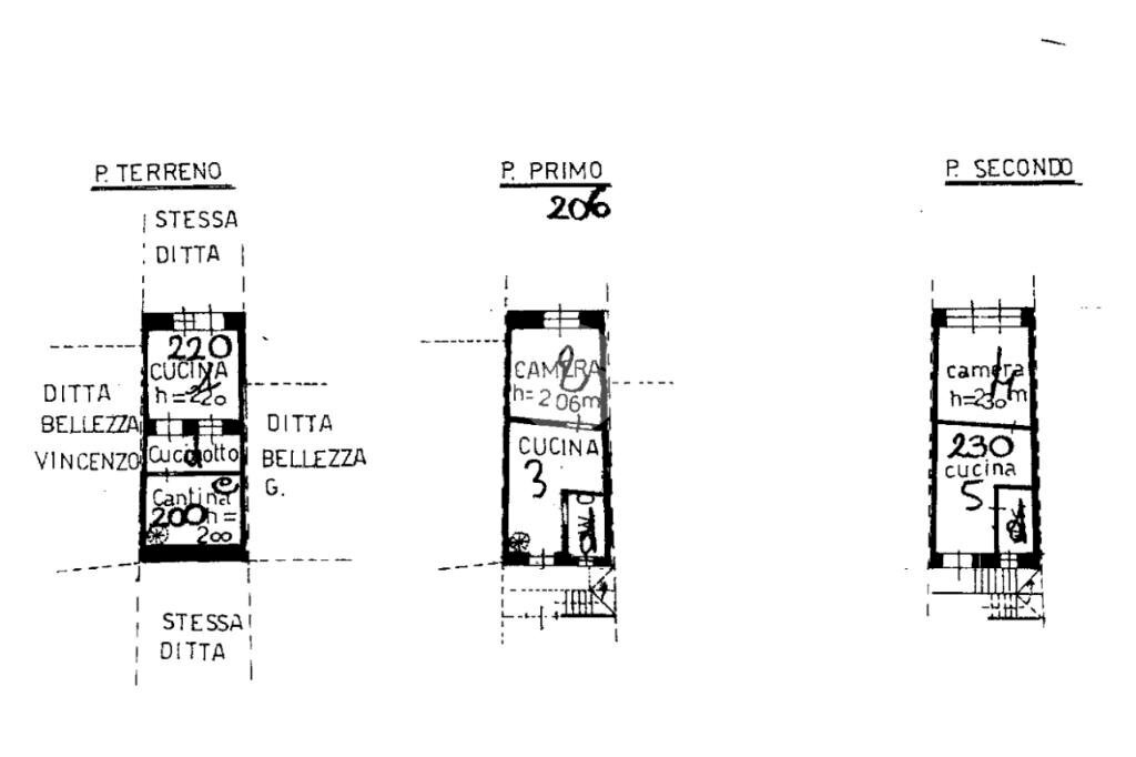 Semi-detached house Regione Fua, Lanzo Torinese - floor plans 1
