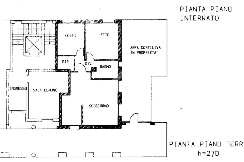 Trilocale Via Giovanni Guicciardi, San Polo d'Enza - planimetria 1