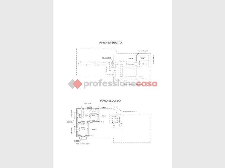 Bilocale Via Nazionale, 62, Pinerolo - planimetria 1