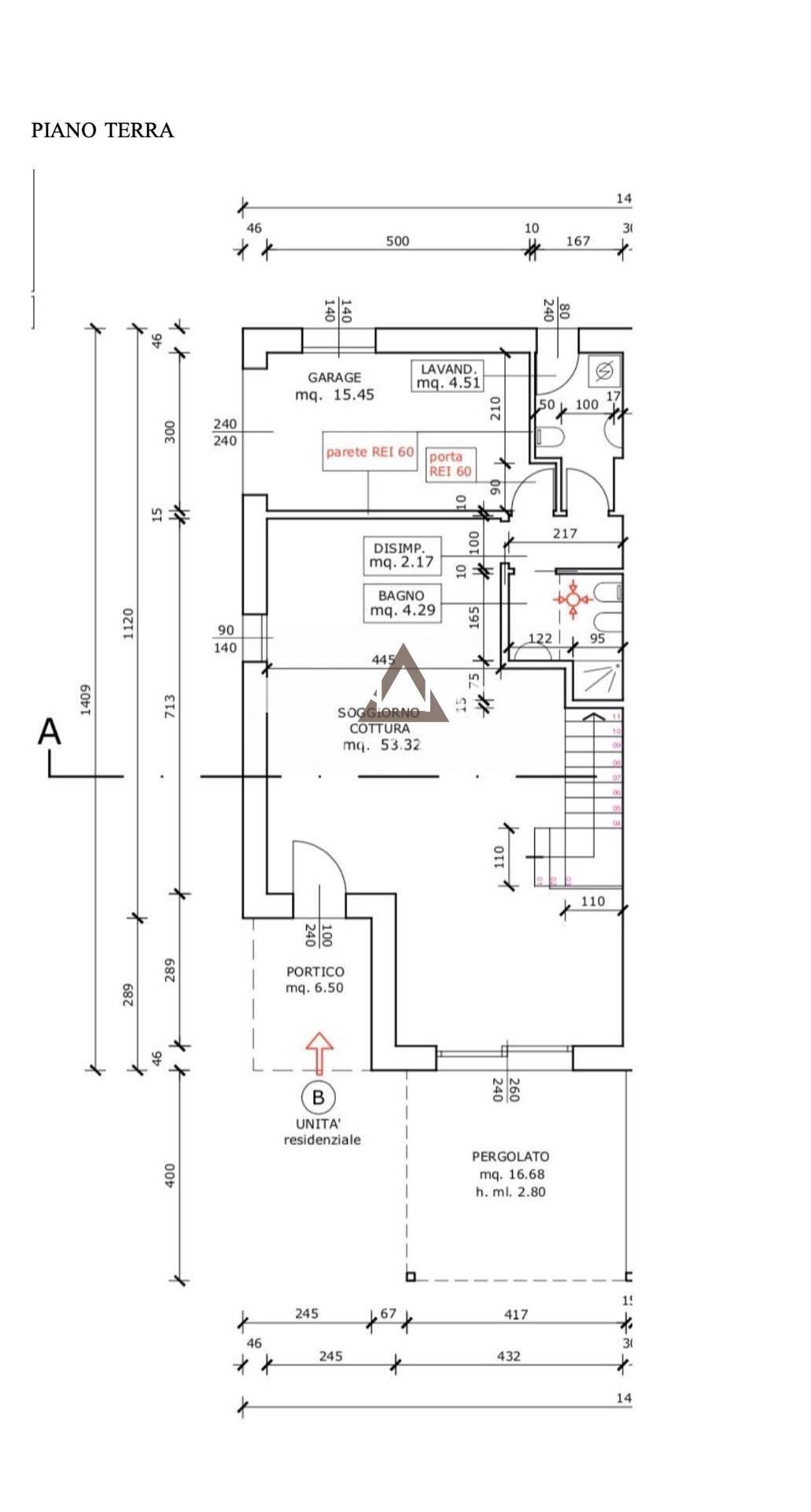 Foto 5 - Casa semi indipendente VIA SAN ANDREA, Vigonza - planimetria 1