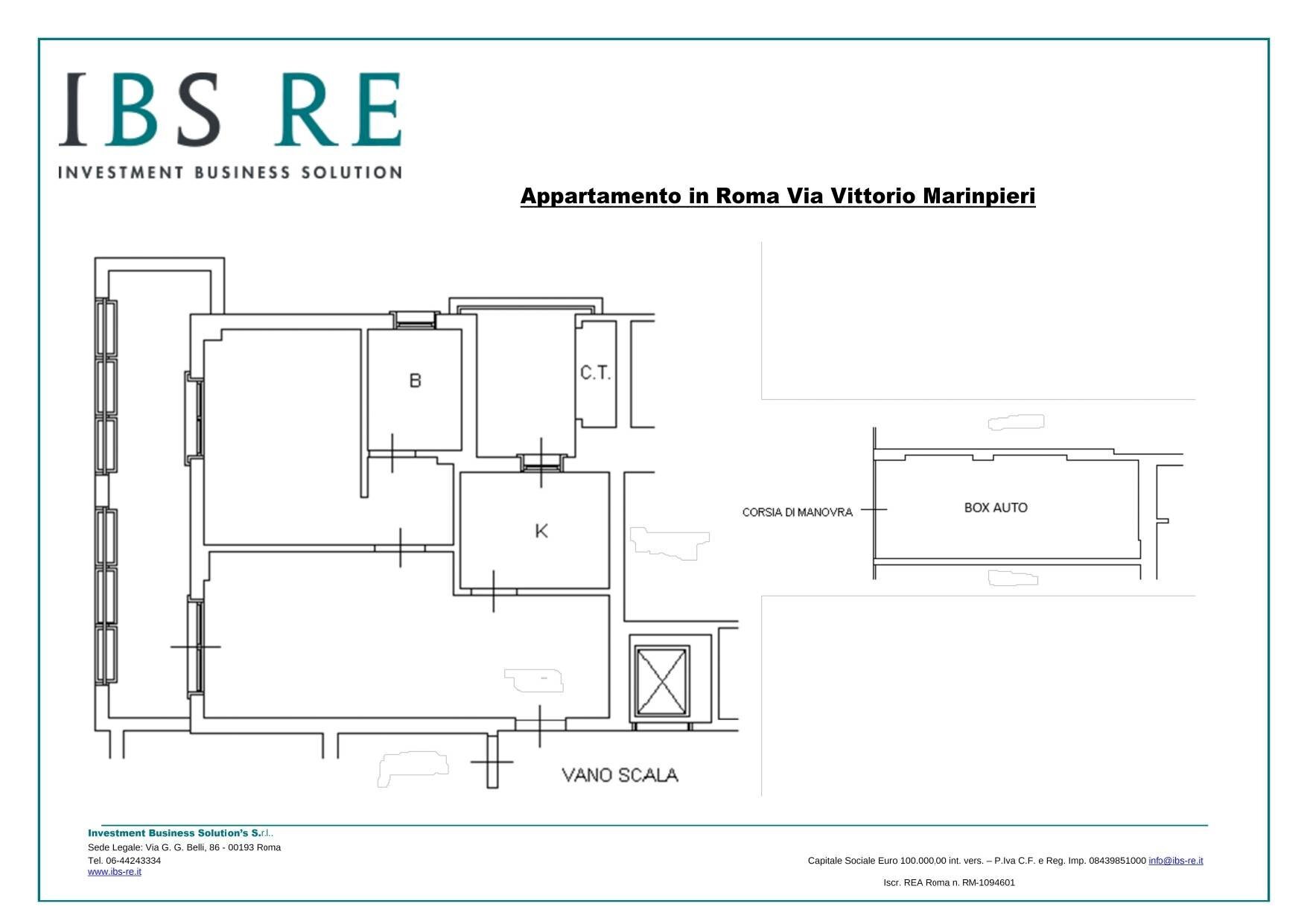 Foto 23 - Appartamento Via Vittorio Marimpietri, Roma - planimetria 1