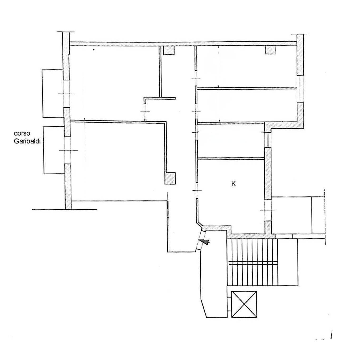 Foto 29 - Appartamento CORSO GARIBALDI
 
168, Portici - planimetria 1