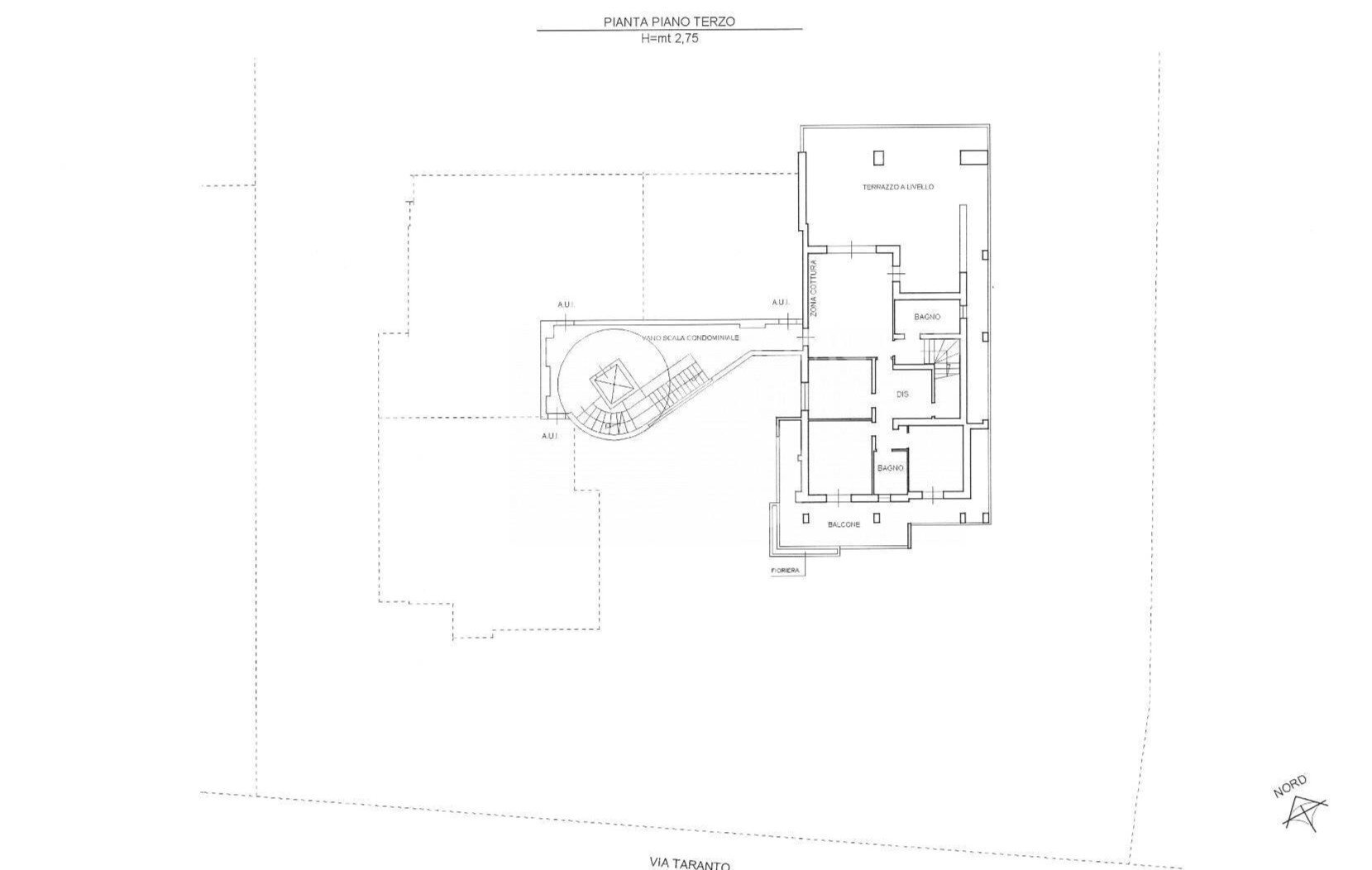 Foto 33 - Attico Via Taranto
 
14/6, Bari - planimetria 1