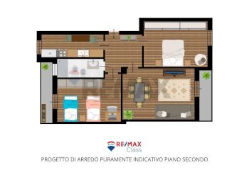 Pianta 2D - Trilocale VIA MARCONI
 
20, Rho - foto 28