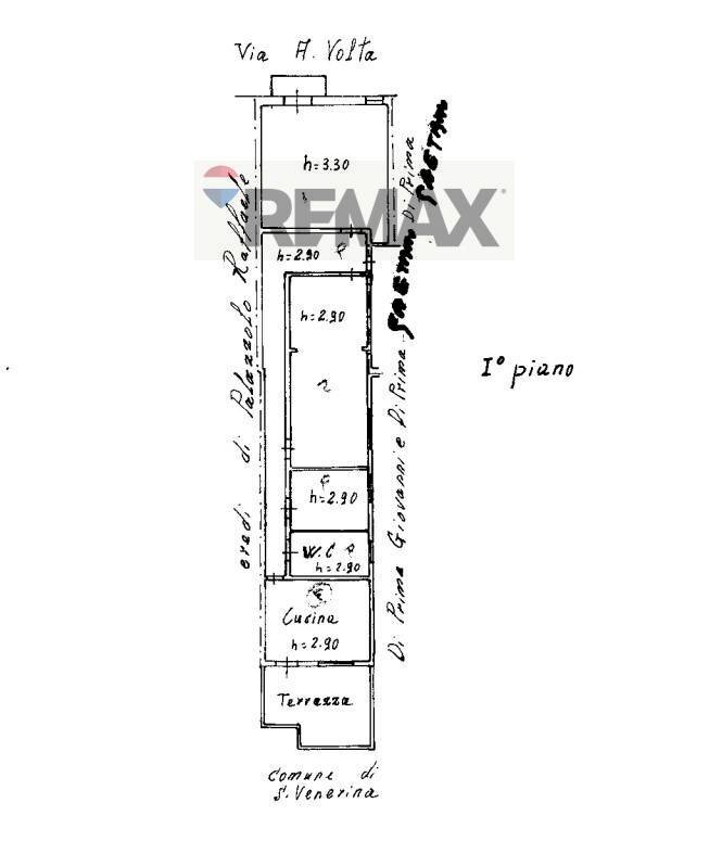 Pianta 2D - Casa semi indipendente ALESSANDRO VOLTA
 
11, Santa Venerina - planimetria 1