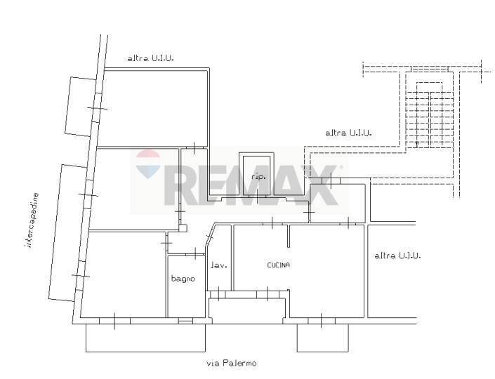 Pianta 2D - Appartamento Via Palermo
 
108, Catania - planimetria 1