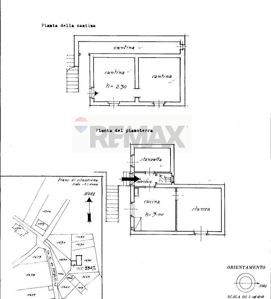 Pianta 2D - Casa indipendente Via dei Vergottini
 
19, Trieste - planimetria 1